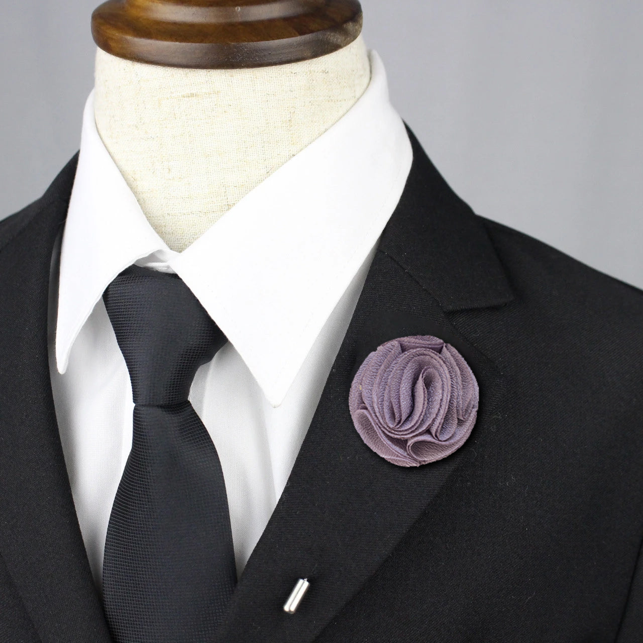 Blossom Lapel Pin - Elegant Dusty Lilac Floral Brooch for Women | Perfect for Weddings, Office Wear & Fashion Accessories