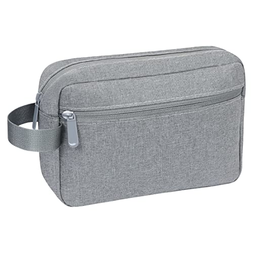 Unaone Travel Toiletry Bag for Women & Men - Waterproof Cosmetic Organizer with Multiple Pockets for Makeup, Brushes & Toiletries - Perfect for Air Travel, Gym & Weekend Getaways