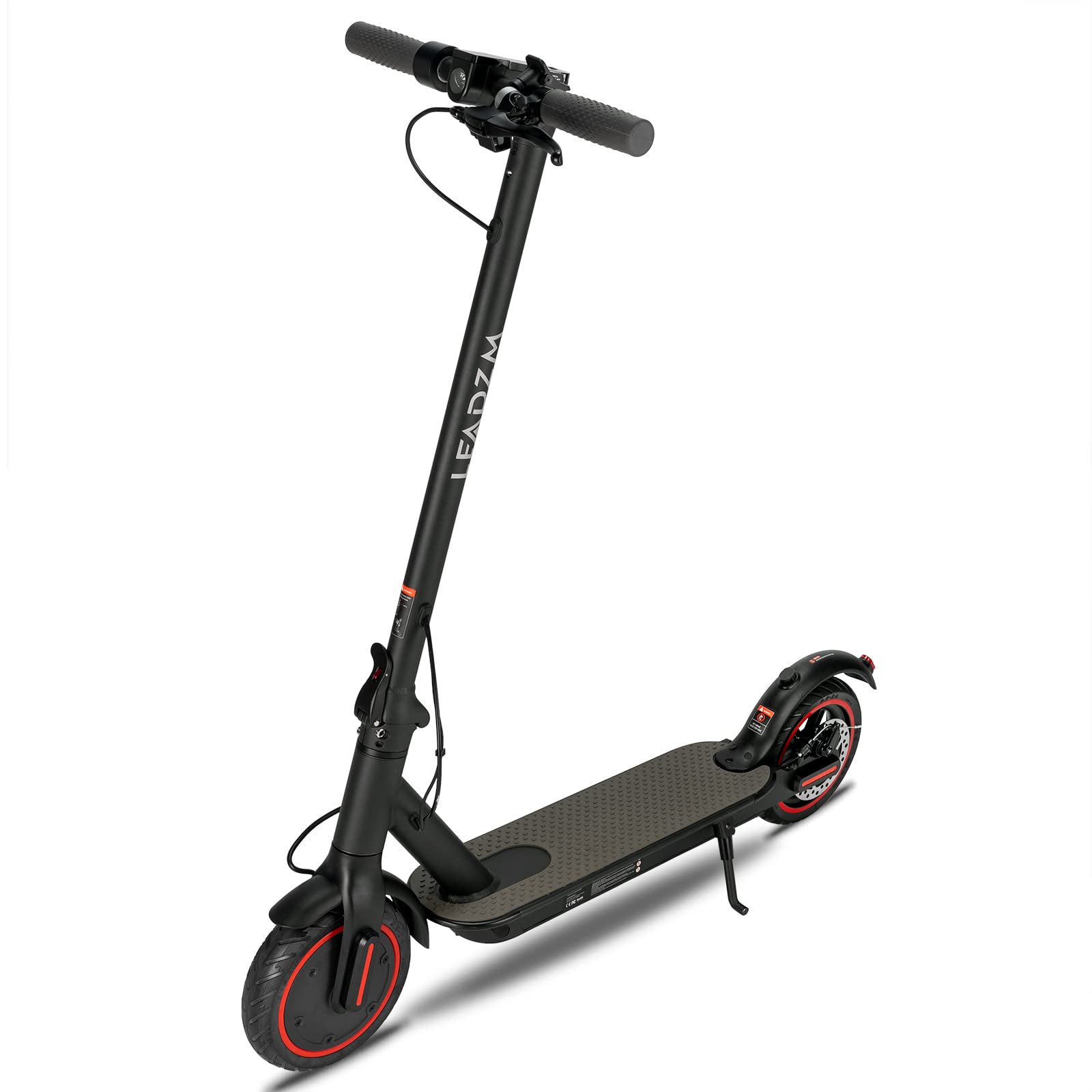 **Leadzm 350W Foldable Electric Scooter for Adults - 21 Miles Range, 15.5 MPH, 8.5