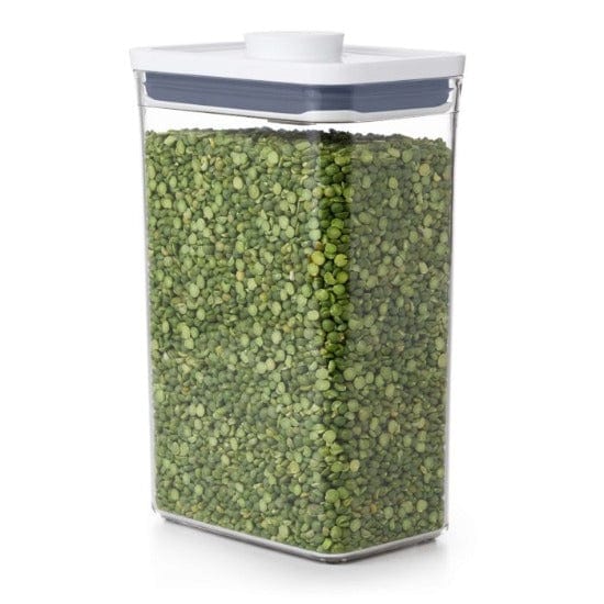 OXO POP Container - Airtight Food Storage, Rectangle Medium 2.7 Quart (2.6L) - Perfect for Pantry Organization & Kitchen Countertop Storage