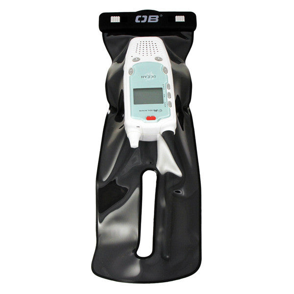 OverBoard Waterproof VHF Radio Case - IP67 Rated Dry Bag for Marine, Boating & Outdoor Adventures - Protects Electronics from Water, Sand & Dust