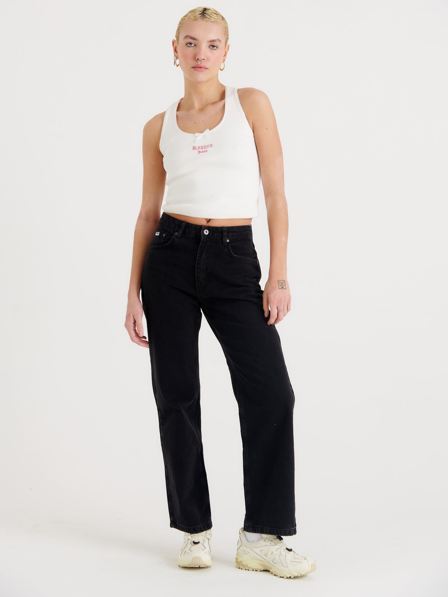 Organic Dad Jeans for Men - High Waisted Relaxed Fit Charcoal Denim Pants | Casual Wear, Street Style & Everyday Comfort