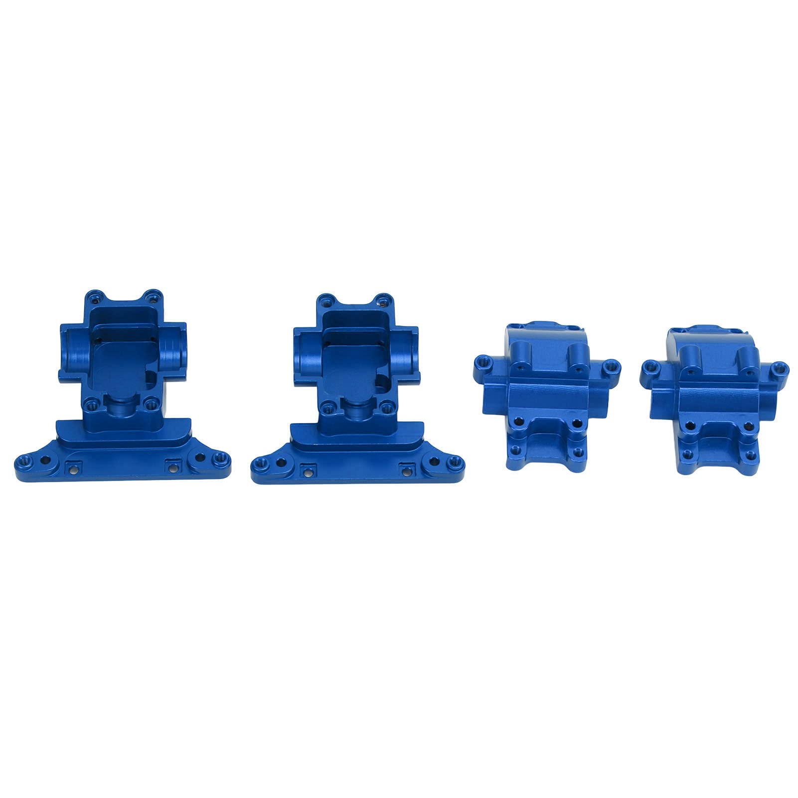 Aoutecen Universal Front & Rear Differential Gear Box for RC Cars - Scratch Resistant, Dustproof, Blue - Perfect for Off-Road Racing & Crawler Performance Upgrades
