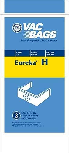 Premium DVC Eureka Style H Vacuum Cleaner Bags for Prince/Princess Models - 63 Pack | Made in USA | Ideal for Home Cleaning, Pet Hair Removal & Allergen Reduction