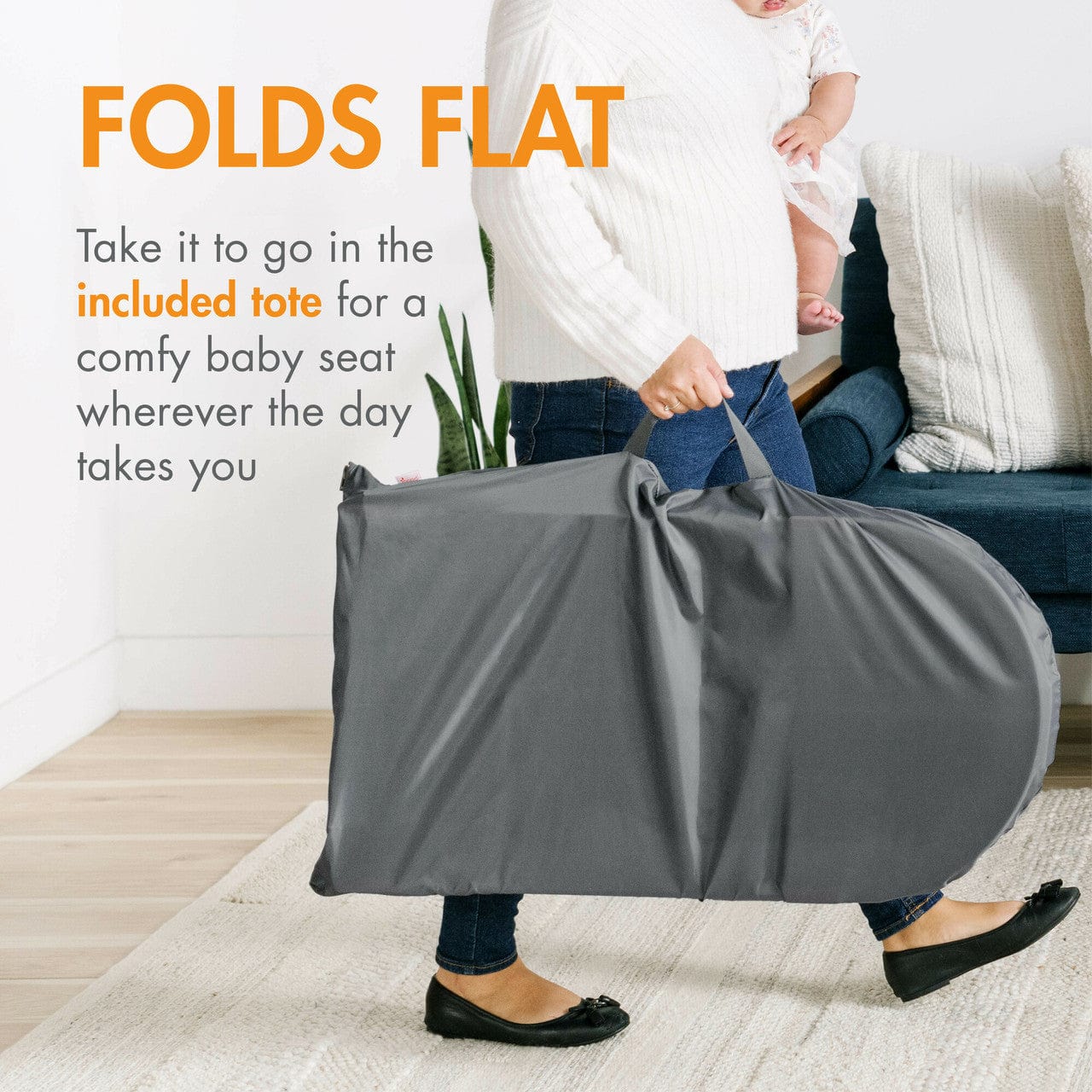 Tomy Boon Slant Bouncer - Baby Bouncer Seat with Adjustable Recline, Vibrations & Toys for Newborns to Toddlers - Perfect for Playtime, Soothing & Developmental Activities at Home