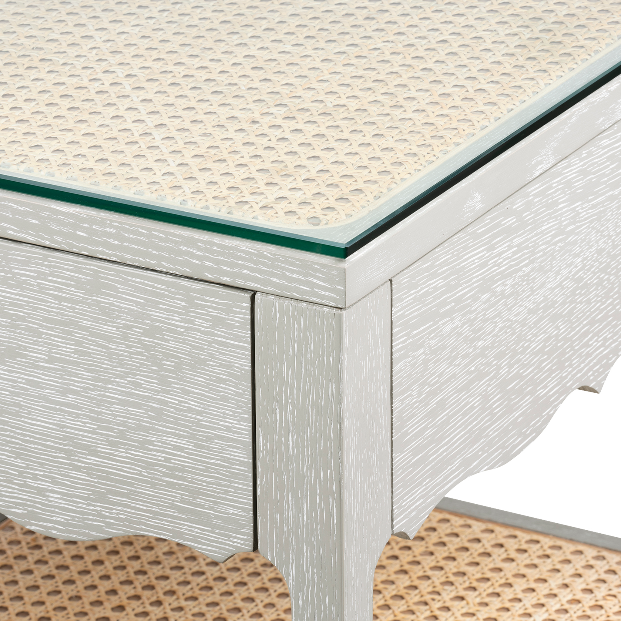 Arianna Modern Writing Desk - Home Office Computer Desk with Storage Shelf | Stylish Study Desk for Small Spaces, Dorm Rooms & Home Offices