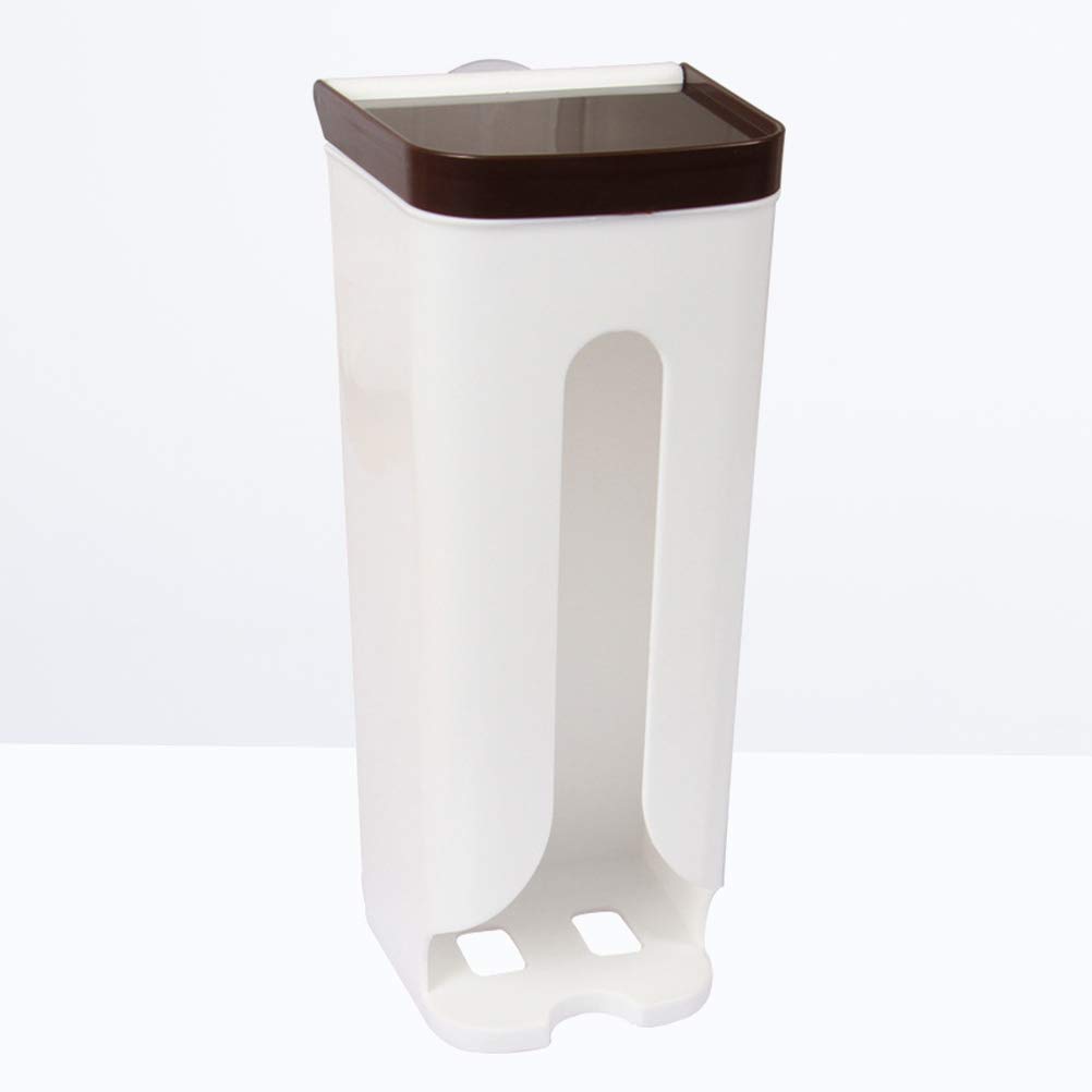 TOPBATHY Hanging Trash Bags - White Waste Organizer for Kitchen, Bathroom & Office | Space-Saving Storage Solution