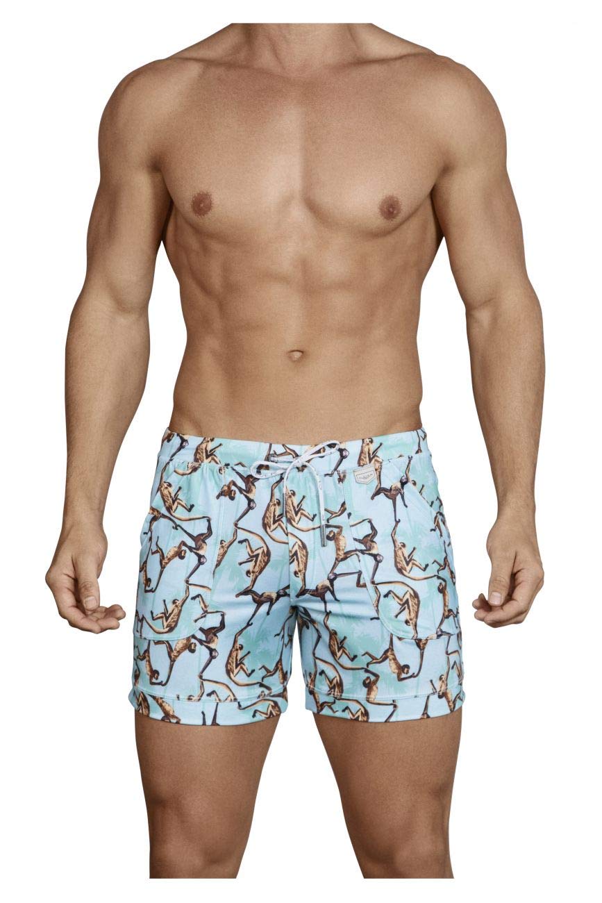 **Men's Quick-Dry Swim Boxer Briefs - Comfortable & Stylish Swim Trunks for Beach, Pool & Water Sports**