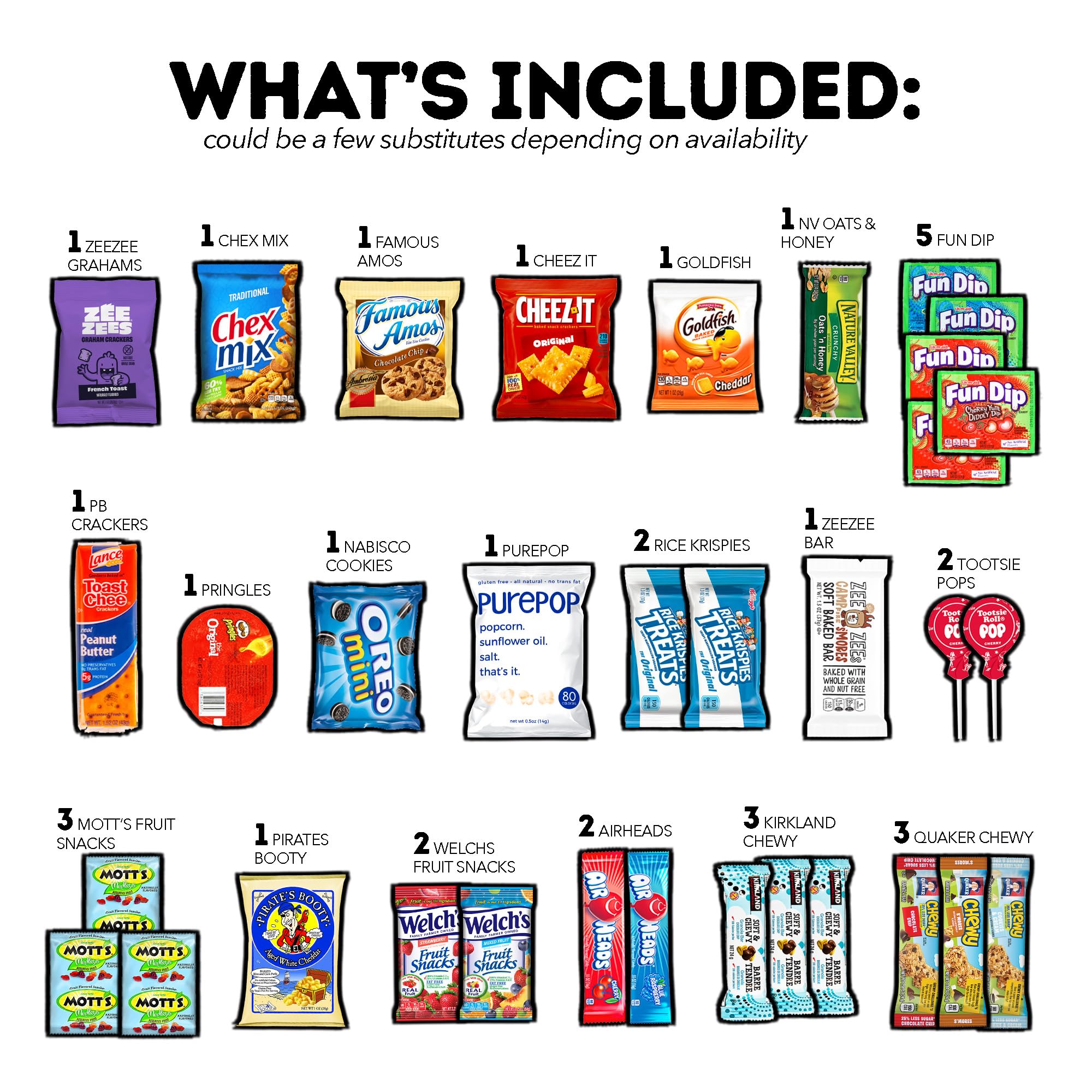 **CRAVEBOX Snack Box (50 Count) - Easter Variety Pack Gift Basket for Adults, Kids, Men & Women - Perfect for Birthdays, College Students, Office & Back to School Snacks**    *(Use Cases: Easter gifts, birthday surprises, college care packages, office snacks, school lunch treats, party favors, holiday baskets, and family sharing.)*