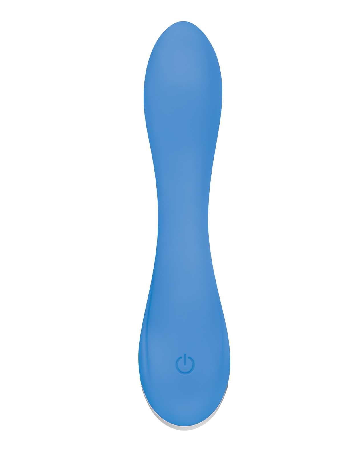 Blue Crush Rechargeable Silicone Vibrator - Waterproof Adult Toy for Women, Powerful G-Spot & Clitoral Stimulation - Perfect for Couples Play, Solo Pleasure & Romantic Nights