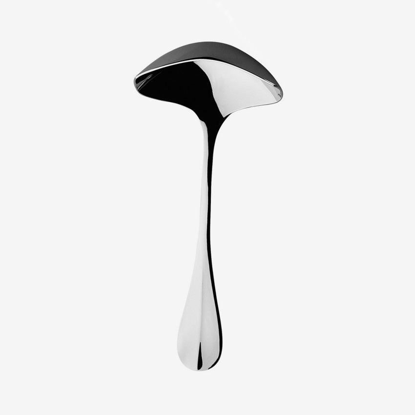 Guy Degrenne Beau Manoir Mirror Finish Sauce Ladle - Premium Stainless Steel Kitchen Utensil for Serving Gravy, Soup & Desserts - Perfect for Dinner Parties, Catering & Home Cooking