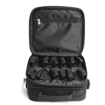 Waterproof Color Changing Makeup Organizer Case - Travel Cosmetic Storage Box with Adjustable Compartments | Perfect for Makeup Brushes, Lipsticks, and Skincare Products On-The-Go