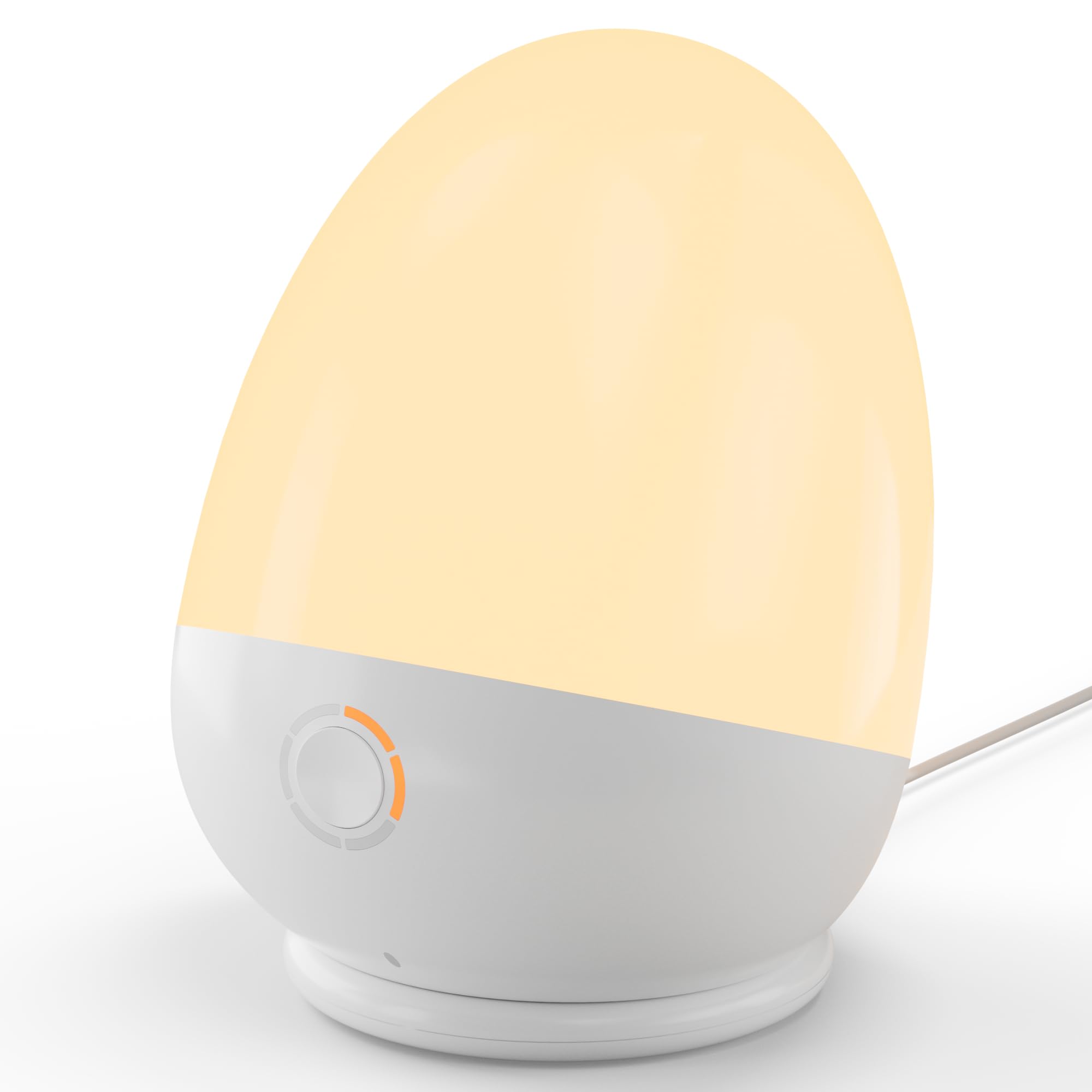 Rechargeable Touch Egg Night Light for Baby Nursery - Portable Kids Nightlight with 1-6H Feeding Timer, 3 Color Temperatures & Dimmable LED - Perfect for New Moms, Toddlers Bedroom, Breastfeeding & Diaper Changes