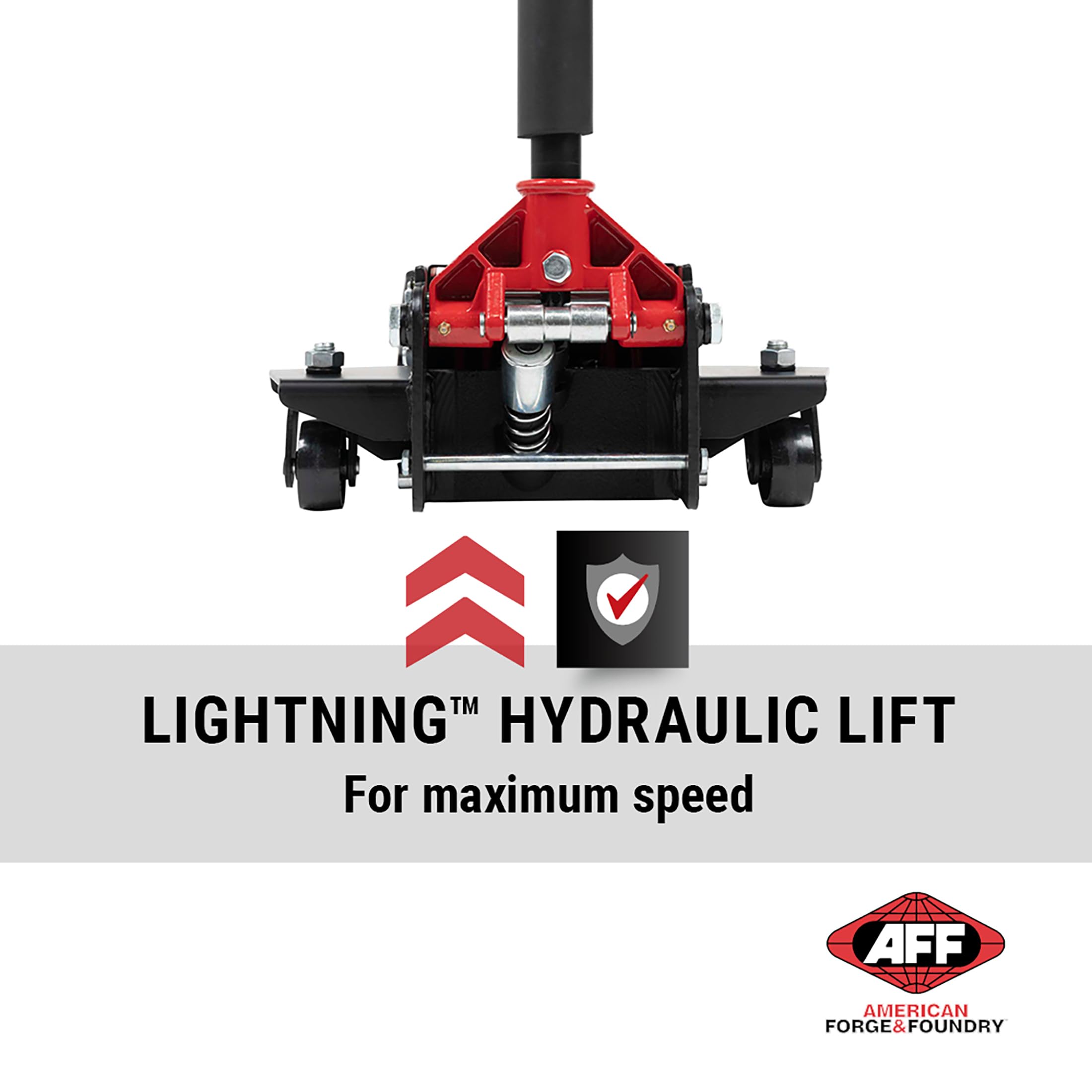 4 Ton Low Profile Floor Jack - Heavy Duty Hydraulic Car Jack for Lightning Fast Lifting - Ideal for Garage, Auto Repair & DIY Car Maintenance