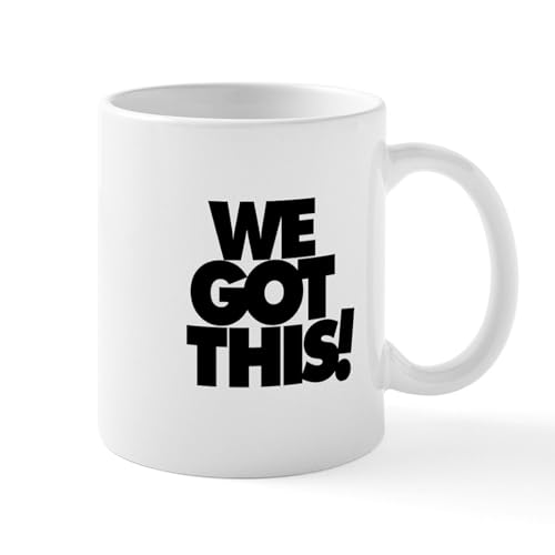 White - We Got This! Mugs