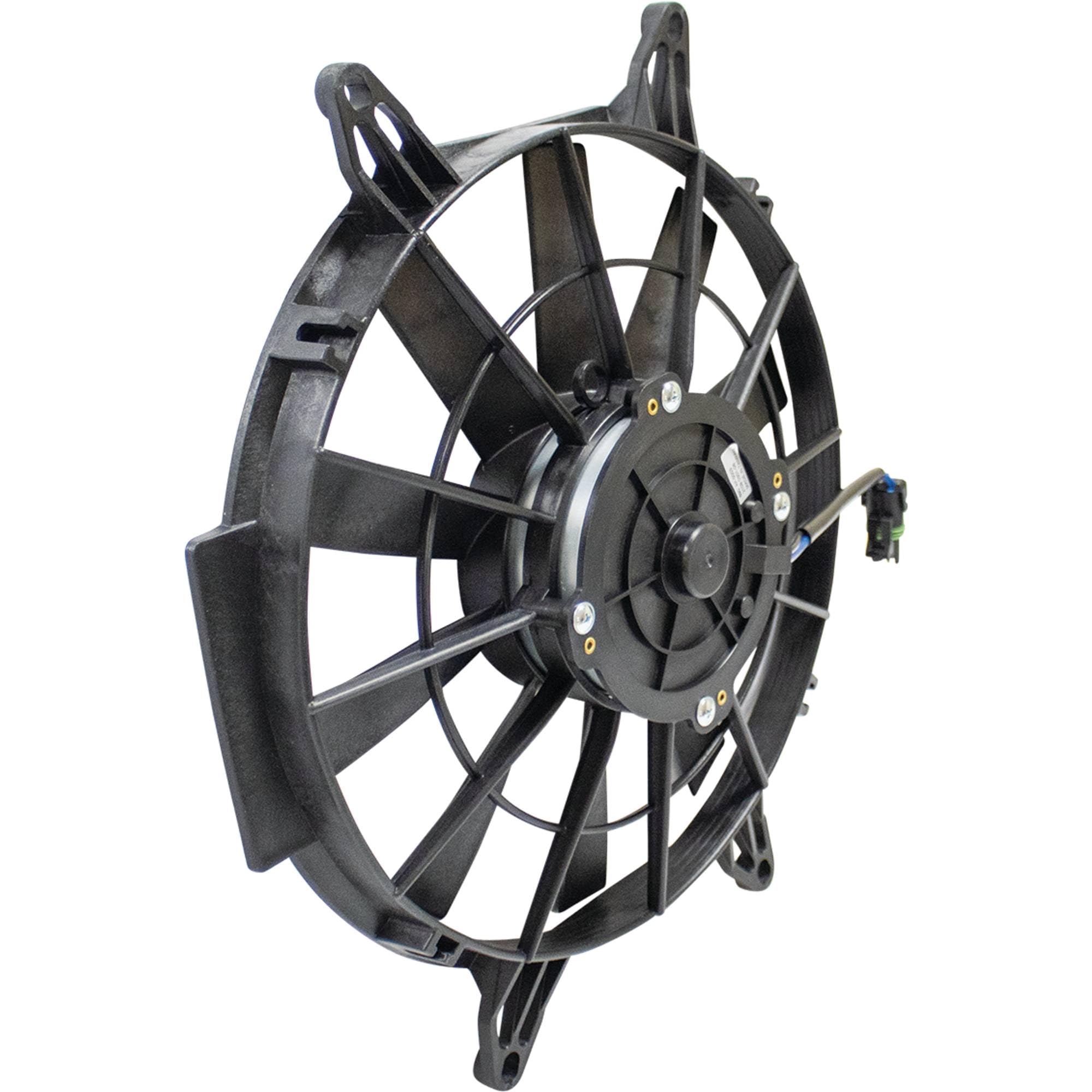 Polaris ATV Radiator Cooling Fan Motor Assembly - Replacement for Sportsman 400 450 500 HO EFI (2004-2011) | Compatible with Part Numbers 495829, 49-5829, 2410383, 434-22007, 70-1004 | Perfect for Off-Road Cooling System Maintenance & Repair