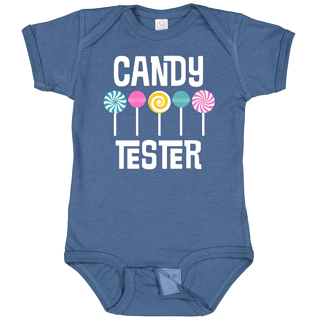 Inktastic Candy Tester Cute Sweets Baby Bodysuit - Adorable Infant Onesie for Girls & Boys | Perfect for Birthday Parties, Baby Showers & Photo Shoots