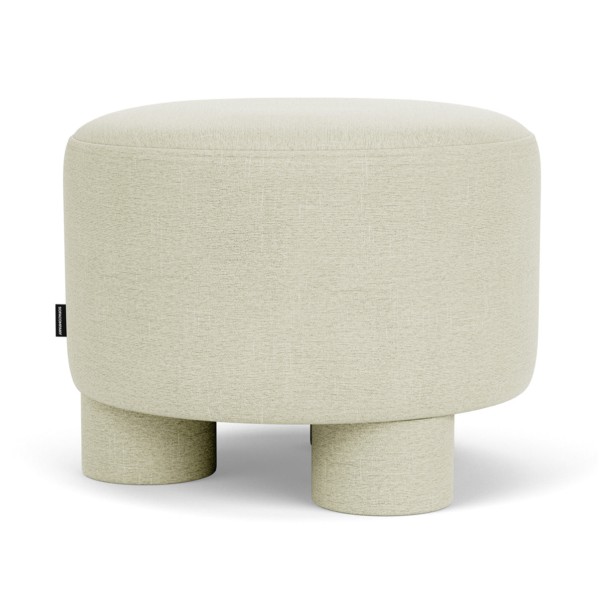 Faith Fabric Ottoman - Stylish and Versatile Storage Footstool for Living Room, Bedroom, or Nursery - Perfect for Extra Seating, Footrest, and Home Decor