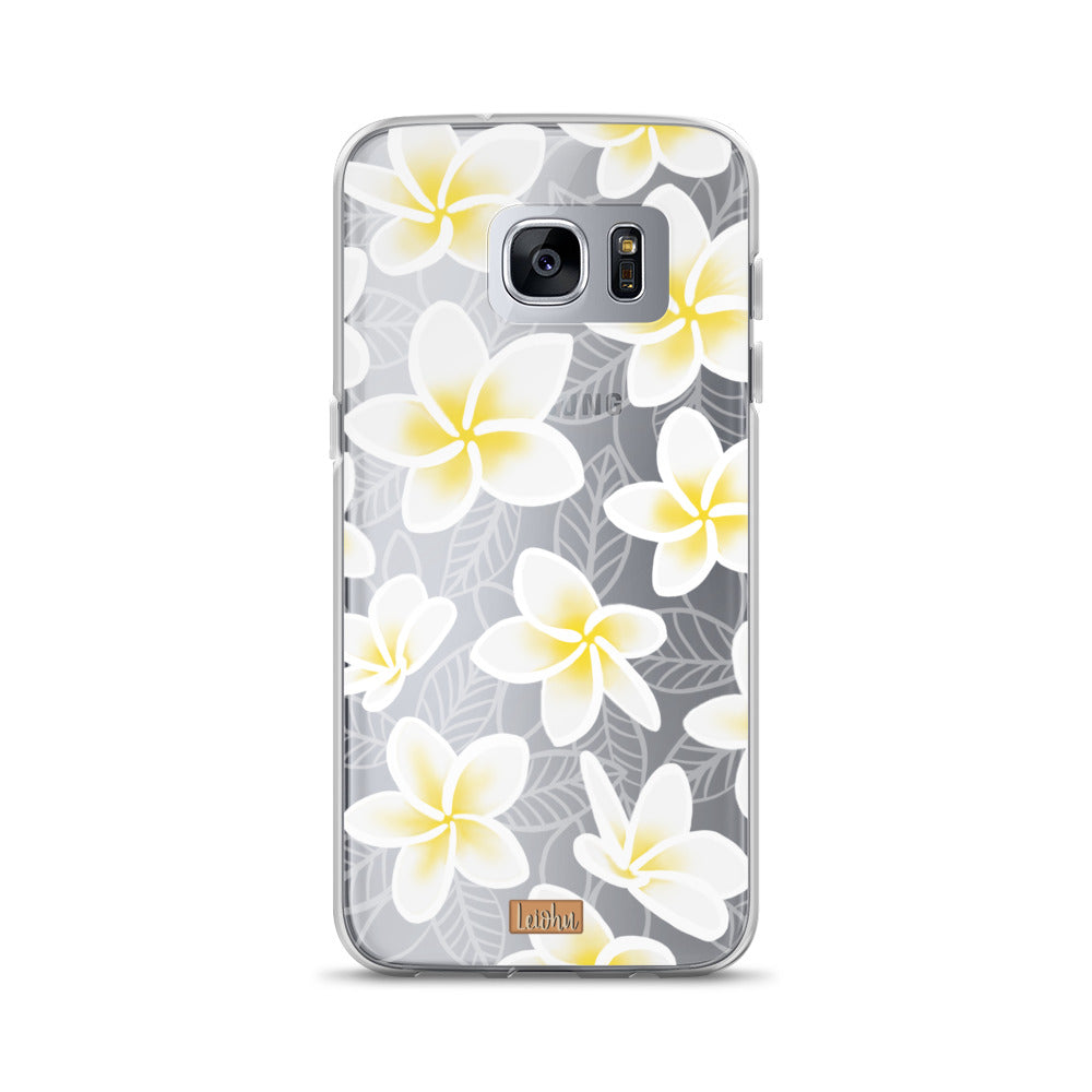 Pua Melia Clear Phone Case for Samsung Galaxy - Slim Protective Cover with Scratch Resistance | Perfect for Everyday Use, Travel & Work