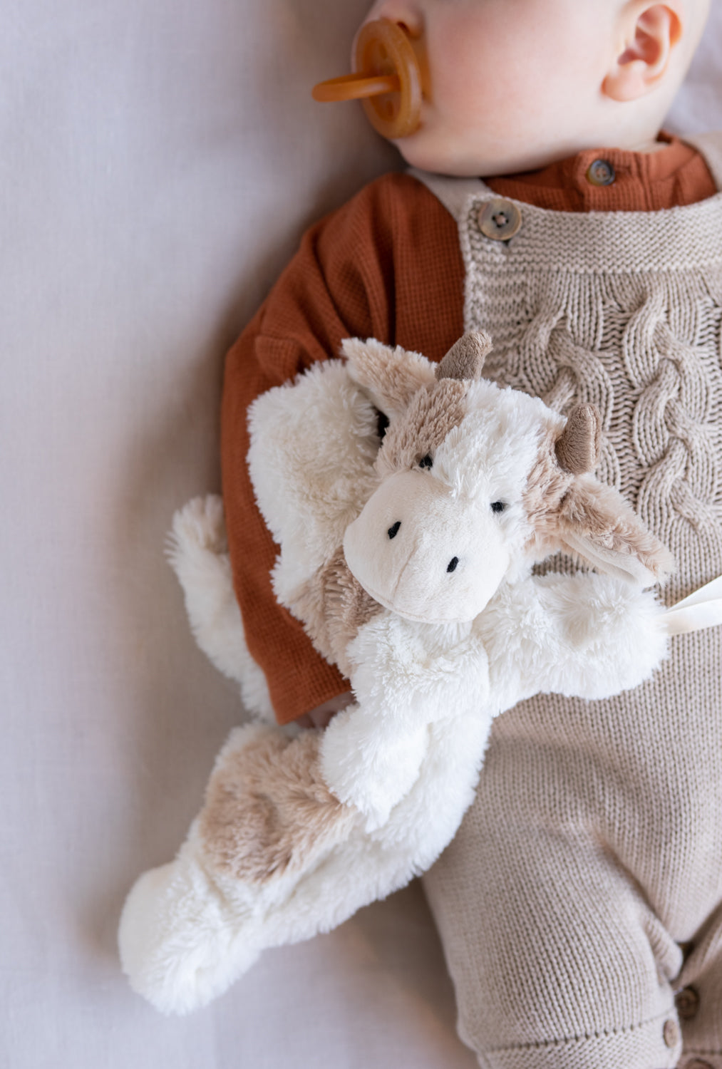 Clover the Cow Hoochy Coochie - Adorable Plush Cow Toy for Kids, Perfect for Cuddling, Gifts, and Nursery Decor | Great for Birthdays, Baby Showers, and Playtime Fun