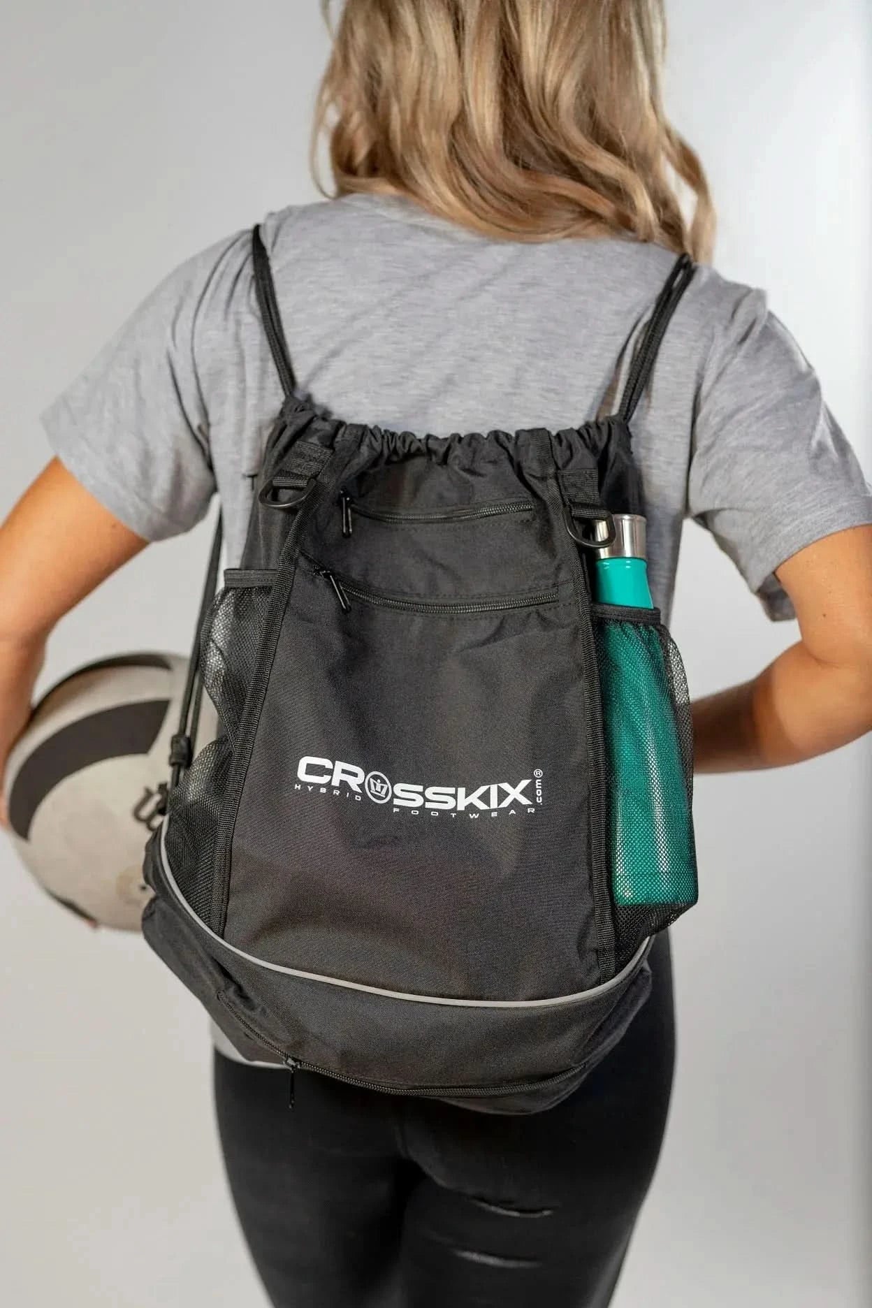 Lightweight Drawstring Backpack with Breathable Mesh Drying Bag - Perfect for Gym, Travel & Beach Essentials