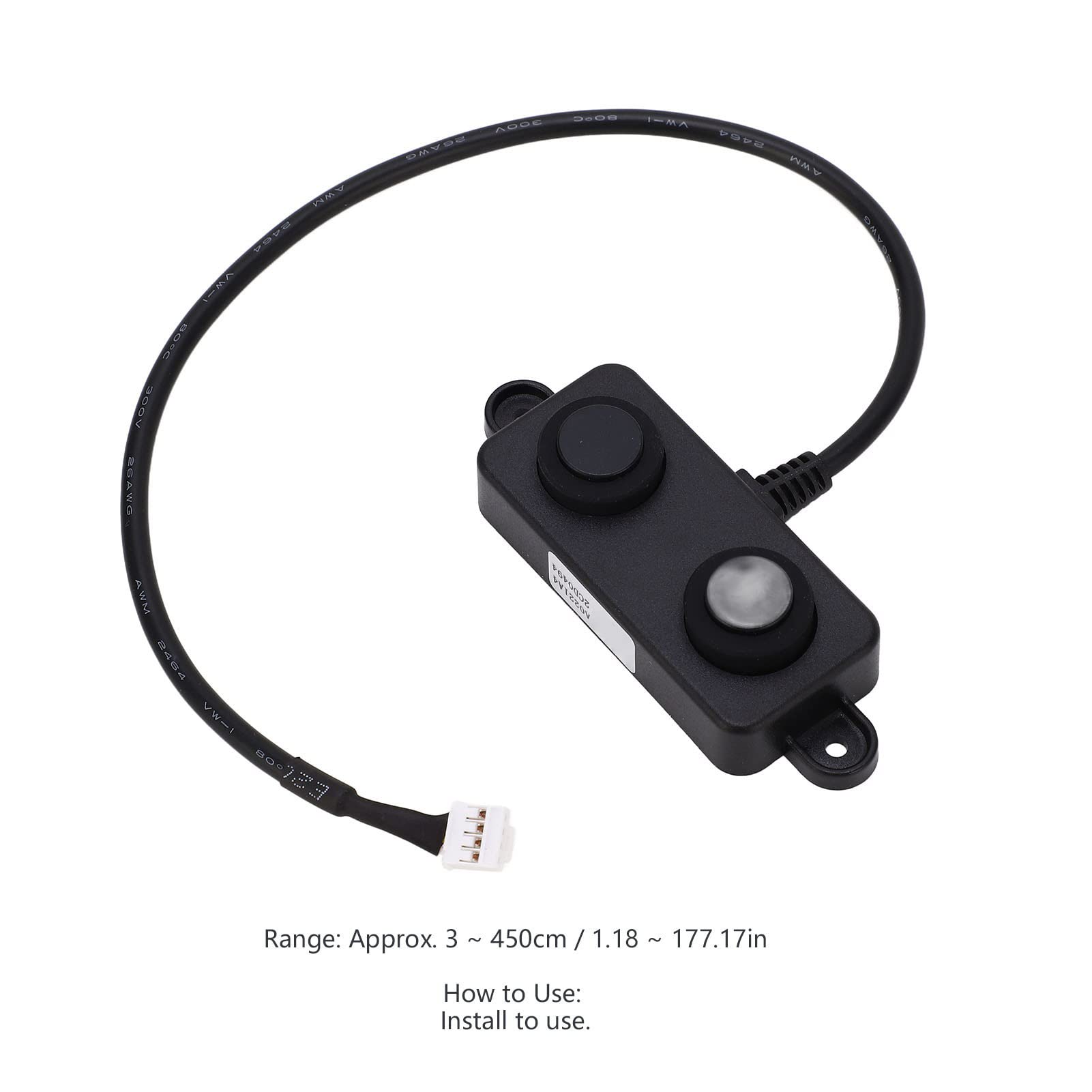 Ultrasonic Sensor for Vehicle Detection & Parking Assistance - High Accuracy Distance Measurement for Robot Obstacle Avoidance, Smart Home Automation & Industrial Applications
