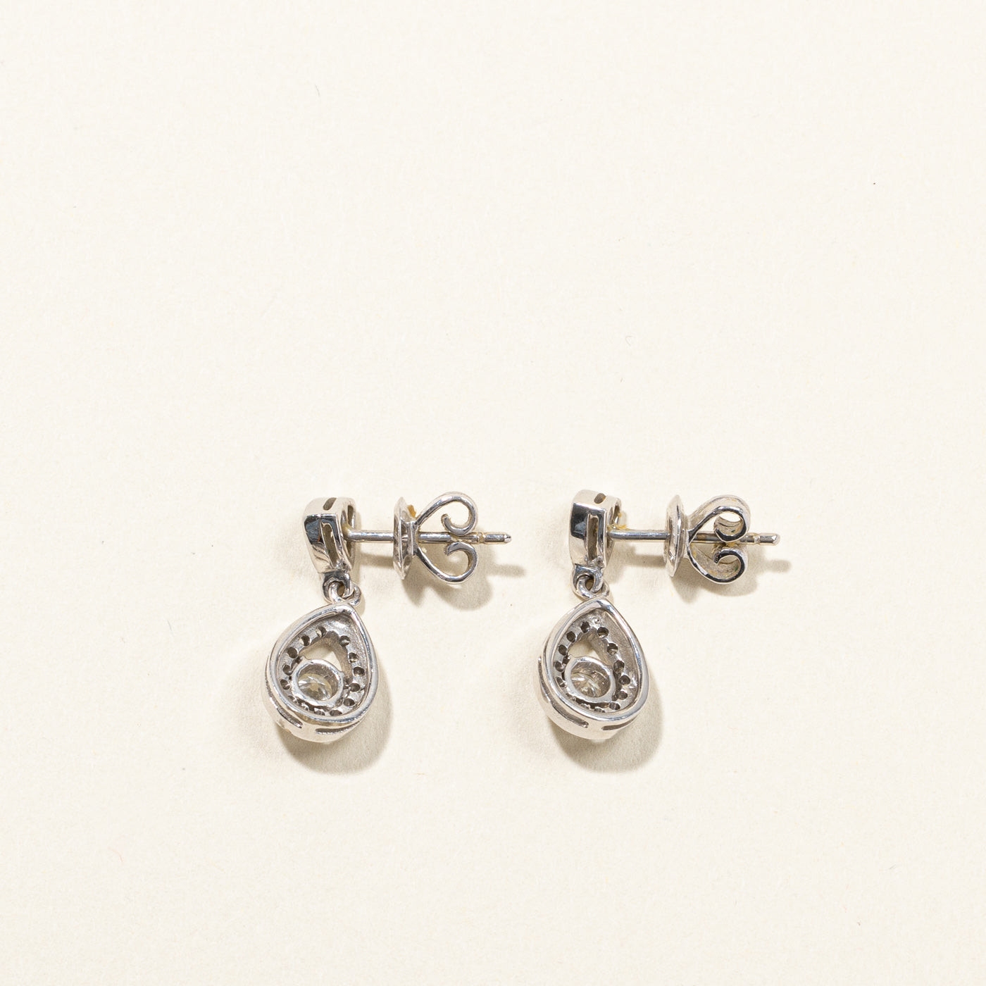 1.02ctw Diamond Drop Dangle Earrings for Women - Elegant Wedding, Party & Evening Wear Jewelry
