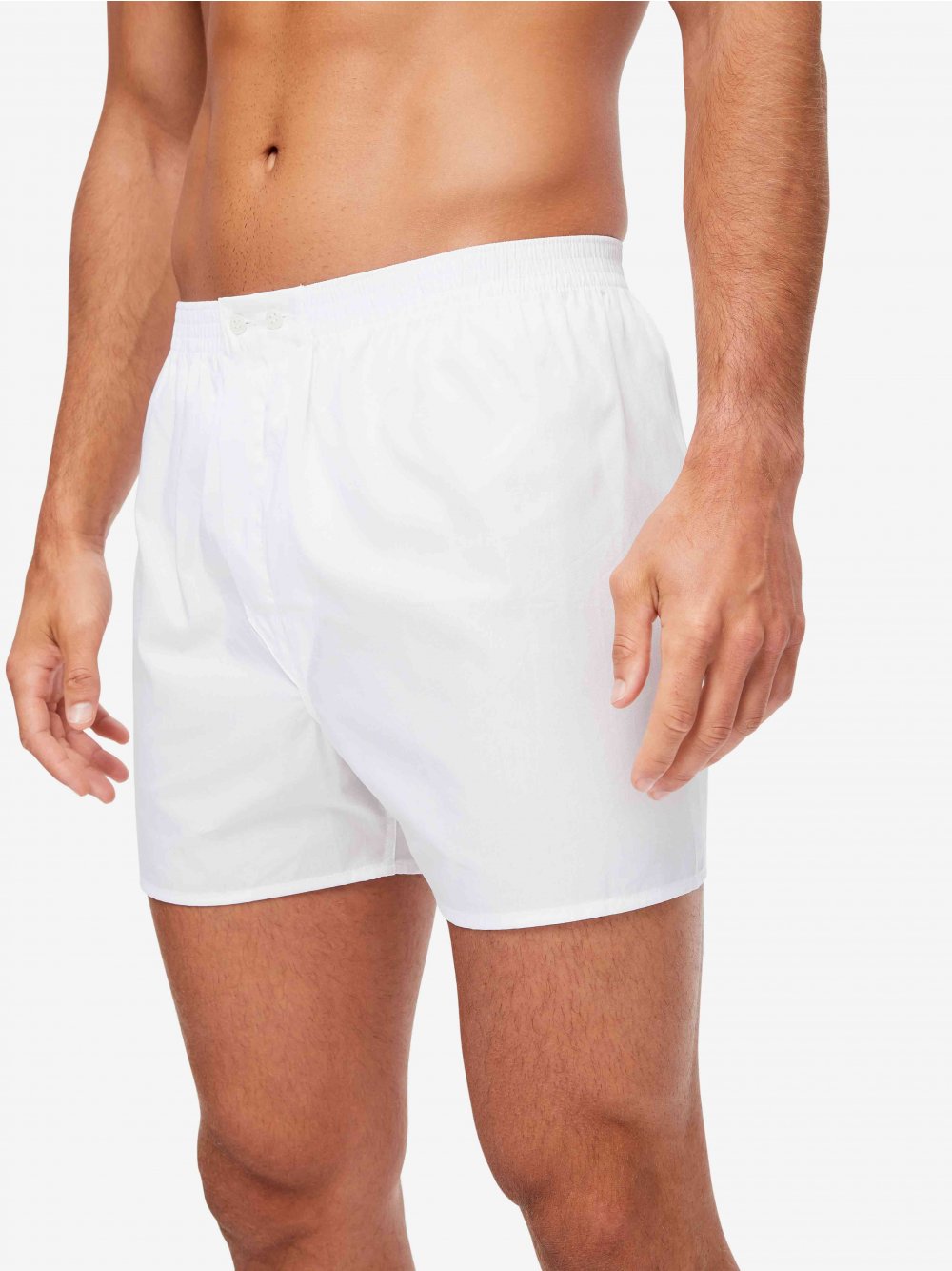 DEREK ROSE Savoy Cotton Classic Boxer Briefs for Men - Soft Breathable Underwear for Everyday Comfort | Perfect for Work, Gym & Lounge