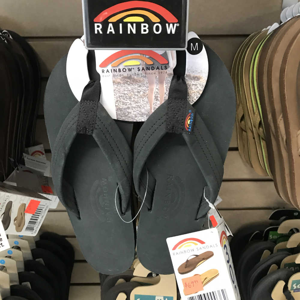 Original Rainbow 302 ALTS Double Layer Thick Strap Flip Flops Sandals for Women - Comfortable Beach, Pool & Summer Outdoor Shoes
