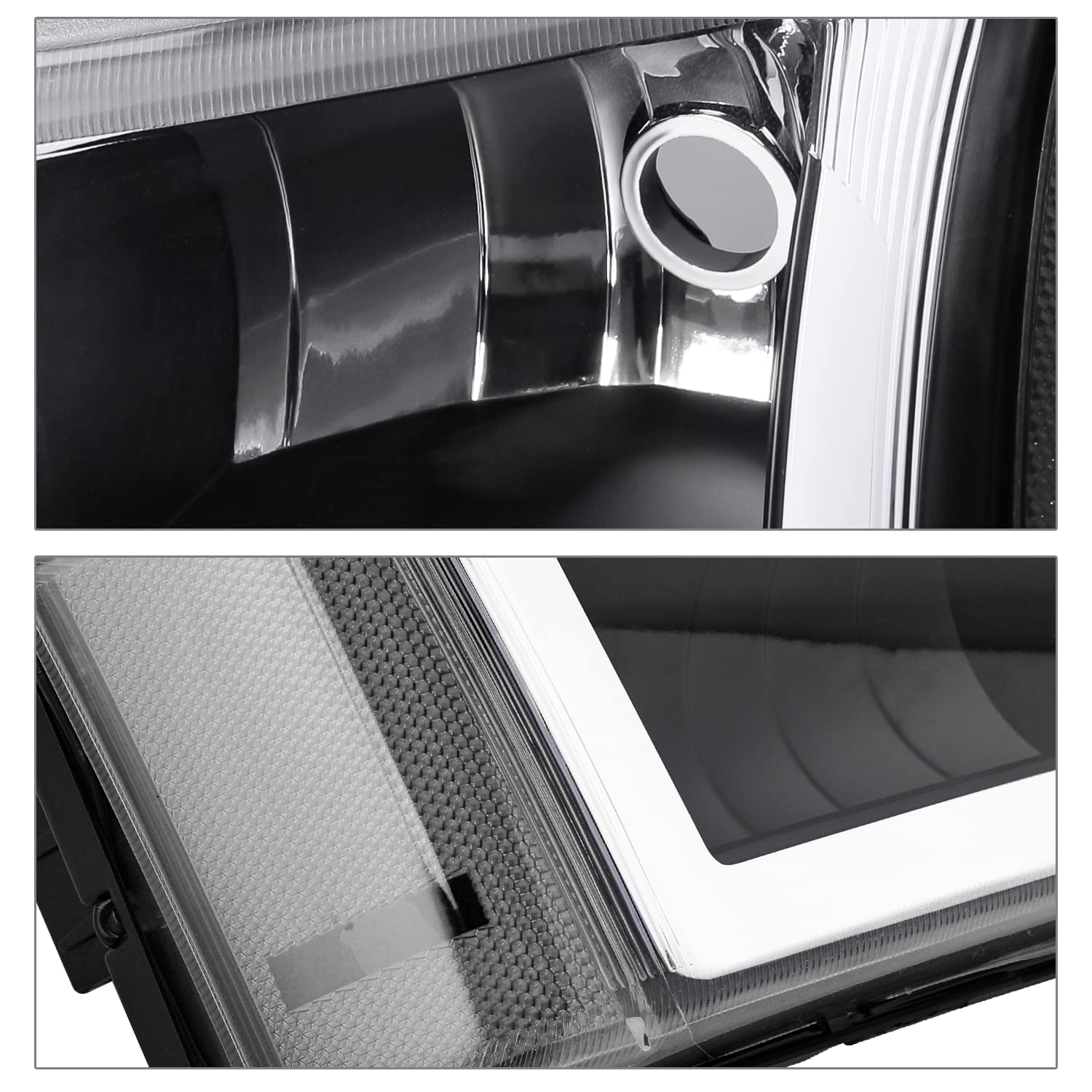 M-AUTO LED Headlights for 03-06 Chevy Silverado - DRL Daylight Strips | Off-Road & Night Driving