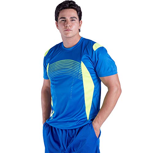 Gary Com Men's Short Sleeve T-Shirt - Moisture Wicking, Quick Dry, UV Protection for Running, Workout & Outdoor Activities | Gym, Hiking, Sports Performance Shirt