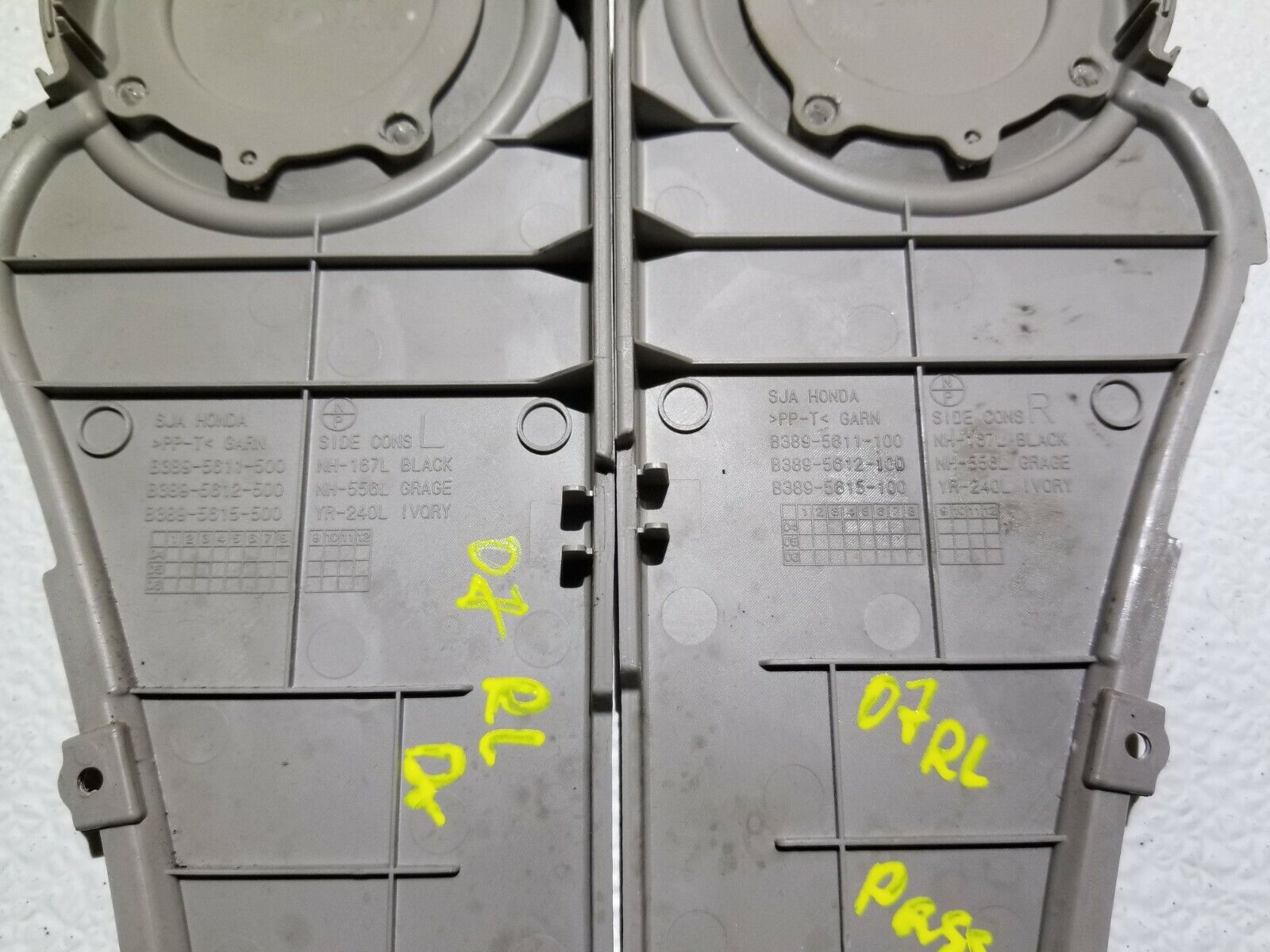 05-08 Acura RL Center Console Side Trim Left & Right Pair OEM Replacement - Perfect for Interior Repair & Customization