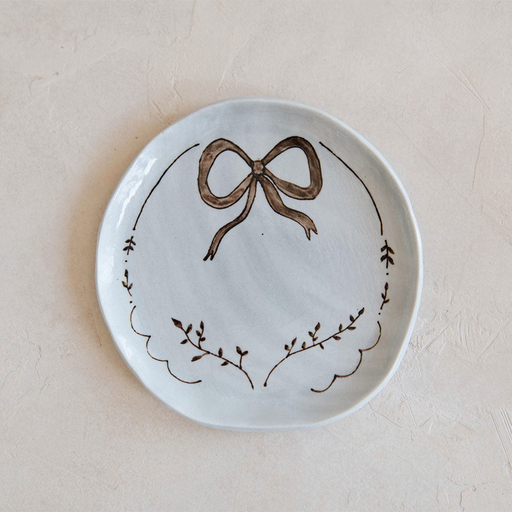 Hand Painted Ceramic Bowls and Plates Set - Elegant Dinnerware for Home Dining, Parties & Gifts | Microwave & Dishwasher Safe