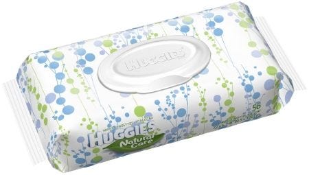 Huggies 31803 Natural Care Fragrance Free Baby Wipes, 448 Count - Hypoallergenic & Gentle for Newborns - Perfect for Diaper Changes, On-the-Go Cleaning & Baby Care Essentials