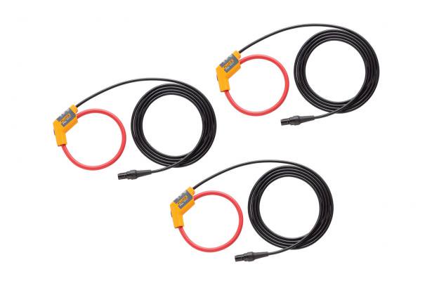 Fluke i17XX FLEX1500/3PK 1500A 12-Inch Flexible Current Clamps - 3 Pack (Item No. 4637337) - Perfect for Industrial Electrical Testing, HVAC Maintenance, and Power Monitoring
