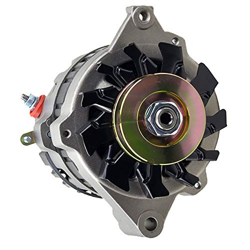 RAREELECTRICAL New 1 Wire 80Amp High Performance Alternator - Compatible with Race Cars & Hot Rods (Part# 7937AST/7937ST) - Perfect for Drag Racing, Off-Road & Classic Car Upgrades