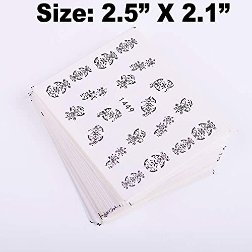 29 Sheet St. Patrick's Day Nail Art Stickers - Water Transfer Butterfly, Leaf, Flamingo & Flower Designs for Women, Girls & Kids | DIY Manicure, Salon & Party Nail Decorations
