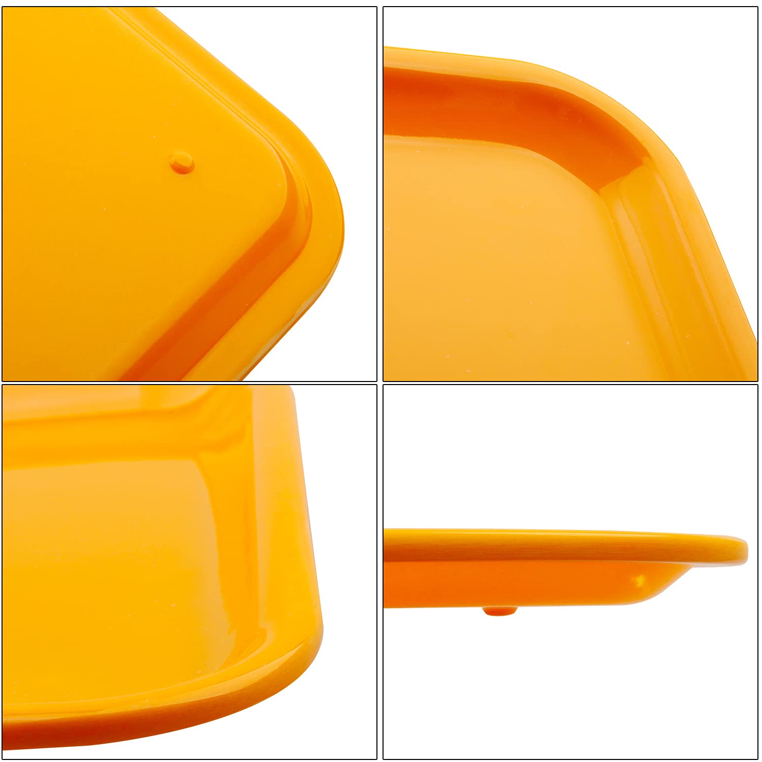 5-Piece Stackable Plastic Art Trays for DIY Crafts, Painting, Beads & Jewelry - 12.8 x 10 x 0.7 Inches - Multi-Purpose Organizer for Artists, Kids Activities & Home Decor Projects - Perfect for Craft Rooms, Classrooms & Creative Workspaces