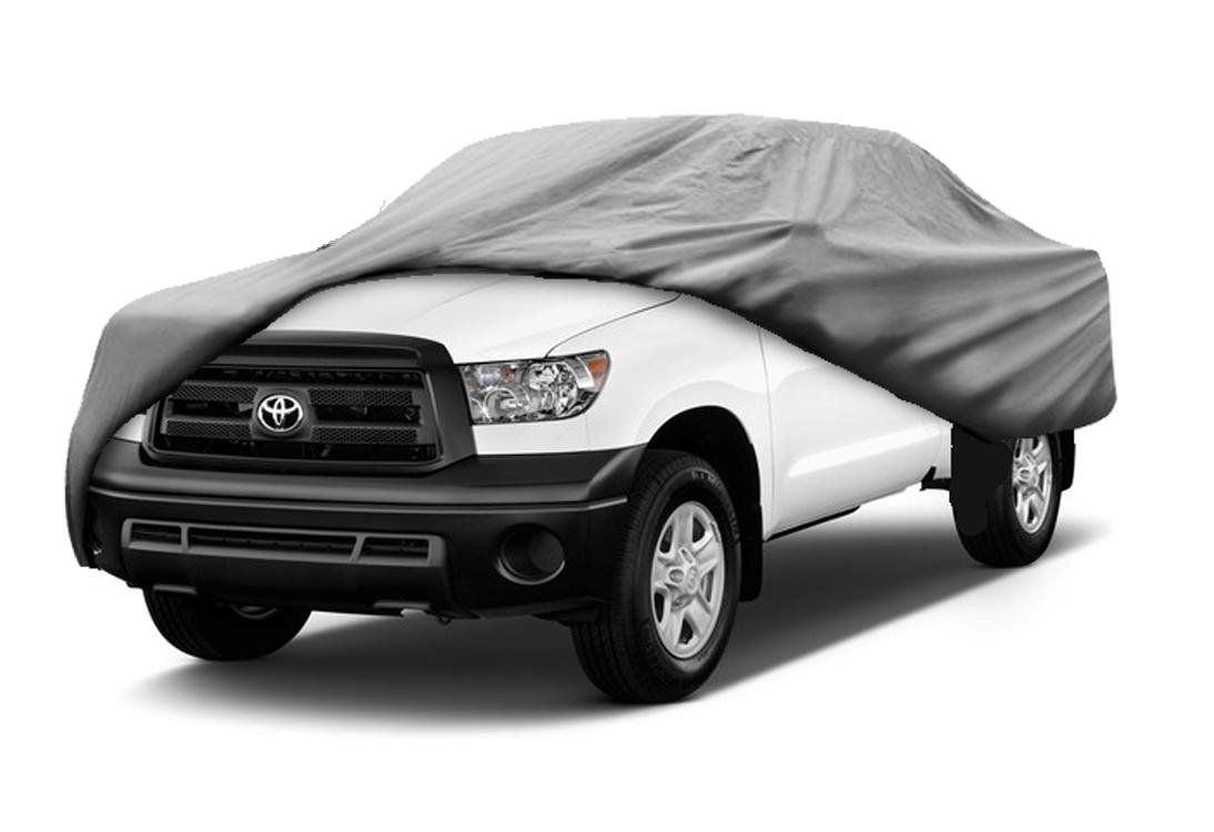 SBU 3 Layer All Weather Truck Cover for Ford F-350 Crew Cab Dually (1995-2002) | Waterproof, Breathable Pickup Protection | Perfect for Outdoor Parking & Winter Storage