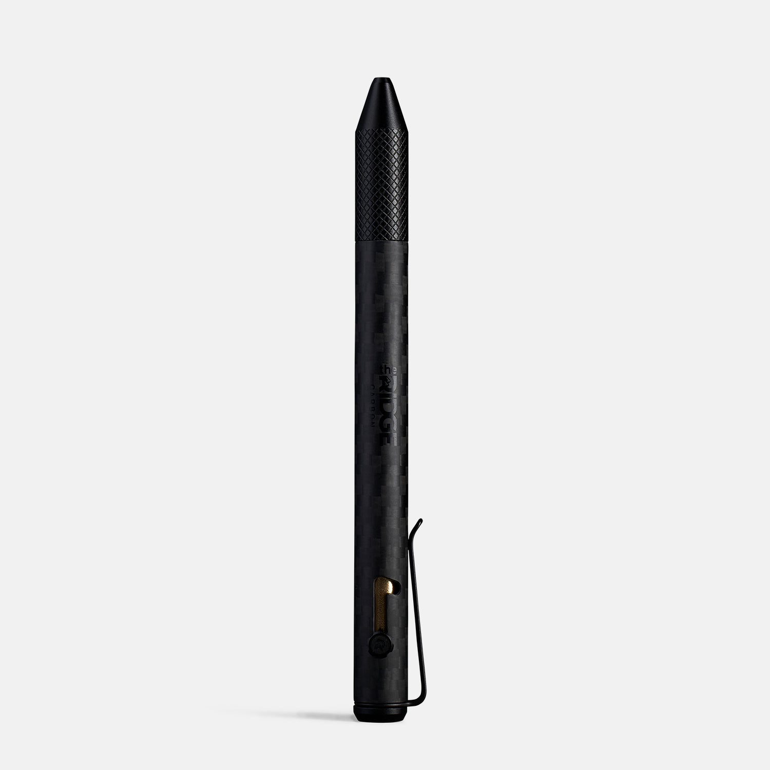 Premium Ridge Bolt Action Pen - 3K Carbon Fiber Tactical EDC Pen for Outdoor, Office & Everyday Use