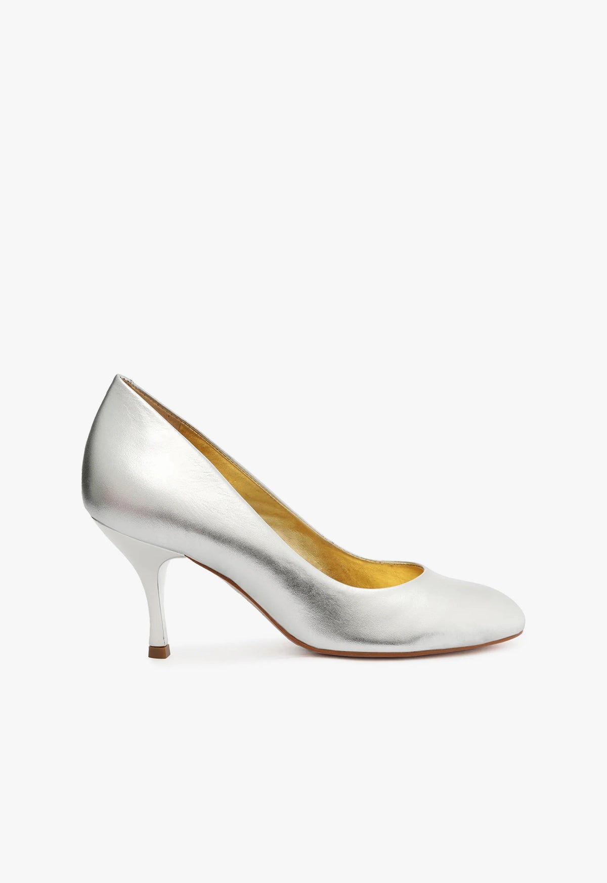 Giordana Women's Genuine Leather High Heel Pumps - Elegant Pointed Toe Dress Shoes for Office, Party & Special Occasions
