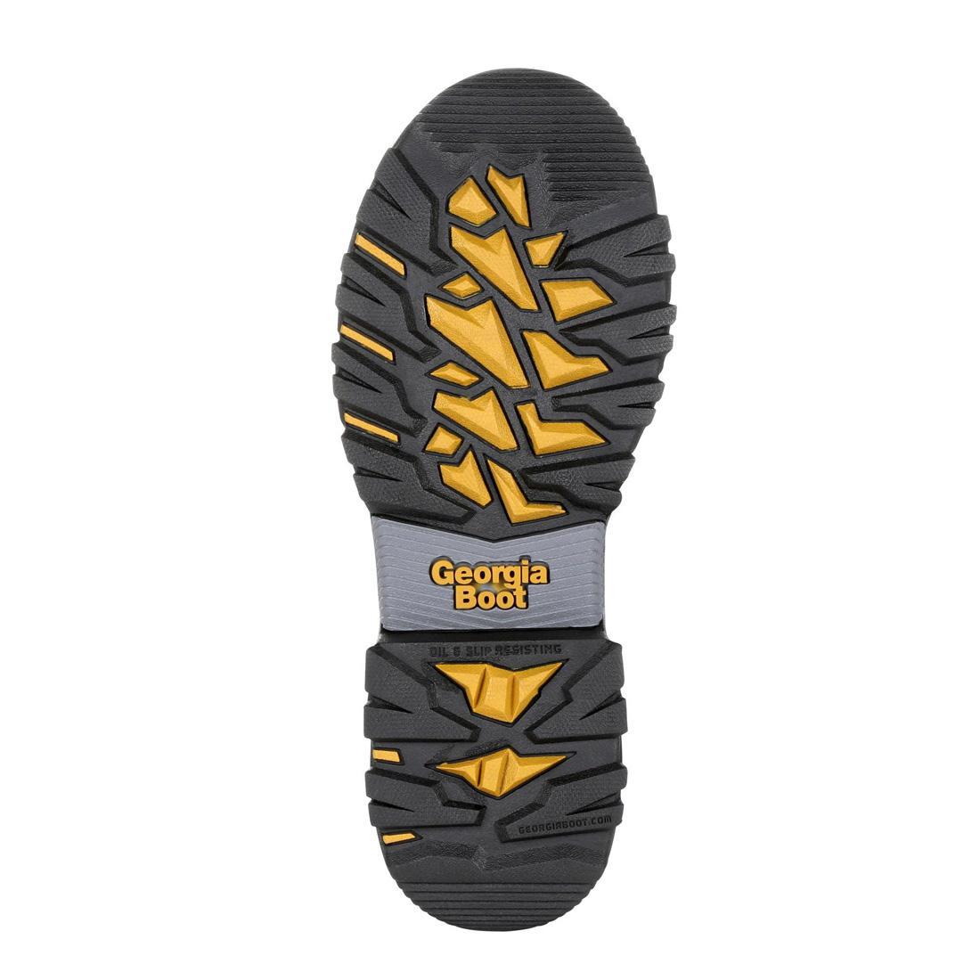 Rumbler Composite Toe Waterproof Hiking Work Boots for Men - Durable Safety Shoes for Construction, Landscaping & Outdoor Work