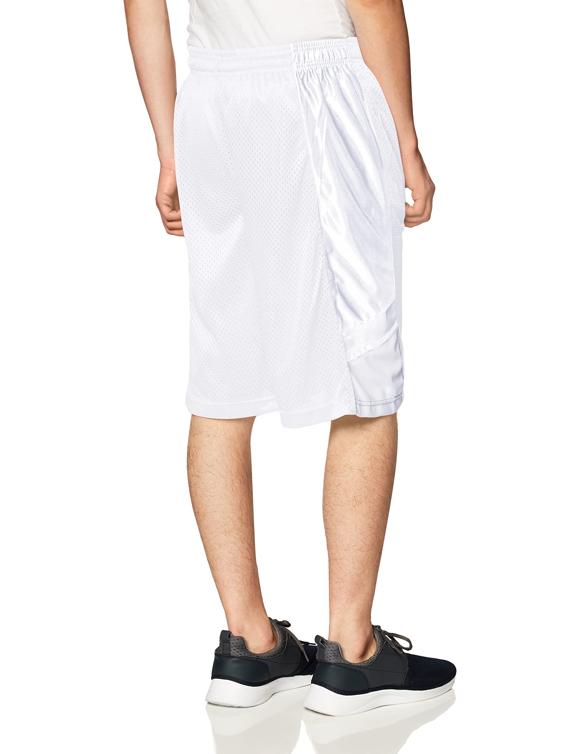 Southpole Men's Athletic Gym Shorts with Pockets - Lightweight Quick-Dry Breathable Mesh Workout Shorts for Running, Basketball & Training