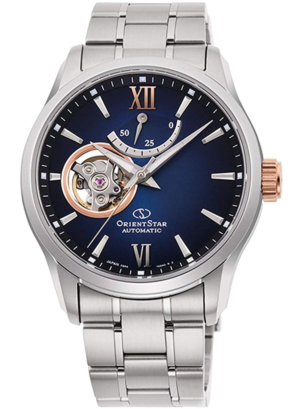 ORIENT STAR MOVING BLUE RK-AT0012L Limited Edition Japanese Automatic Watch - Made in Japan JDM - Perfect for Business, Formal Occasions & Watch Collectors