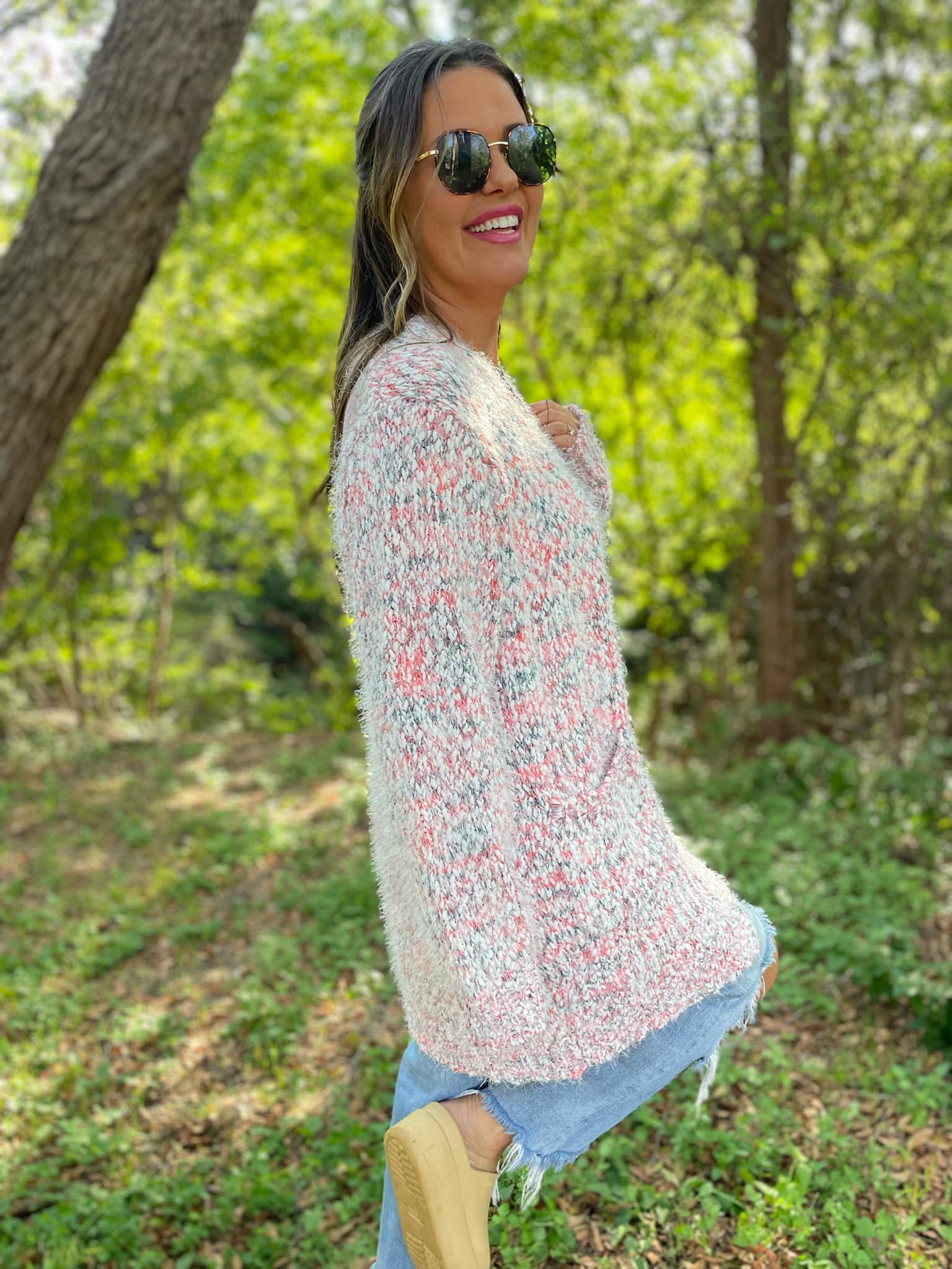PREORDER: Bailey Cardigan for Women - Soft Knit Sweater in 2 Colors (Beige & Gray) | Perfect for Fall Layering & Cozy Winter Outfits