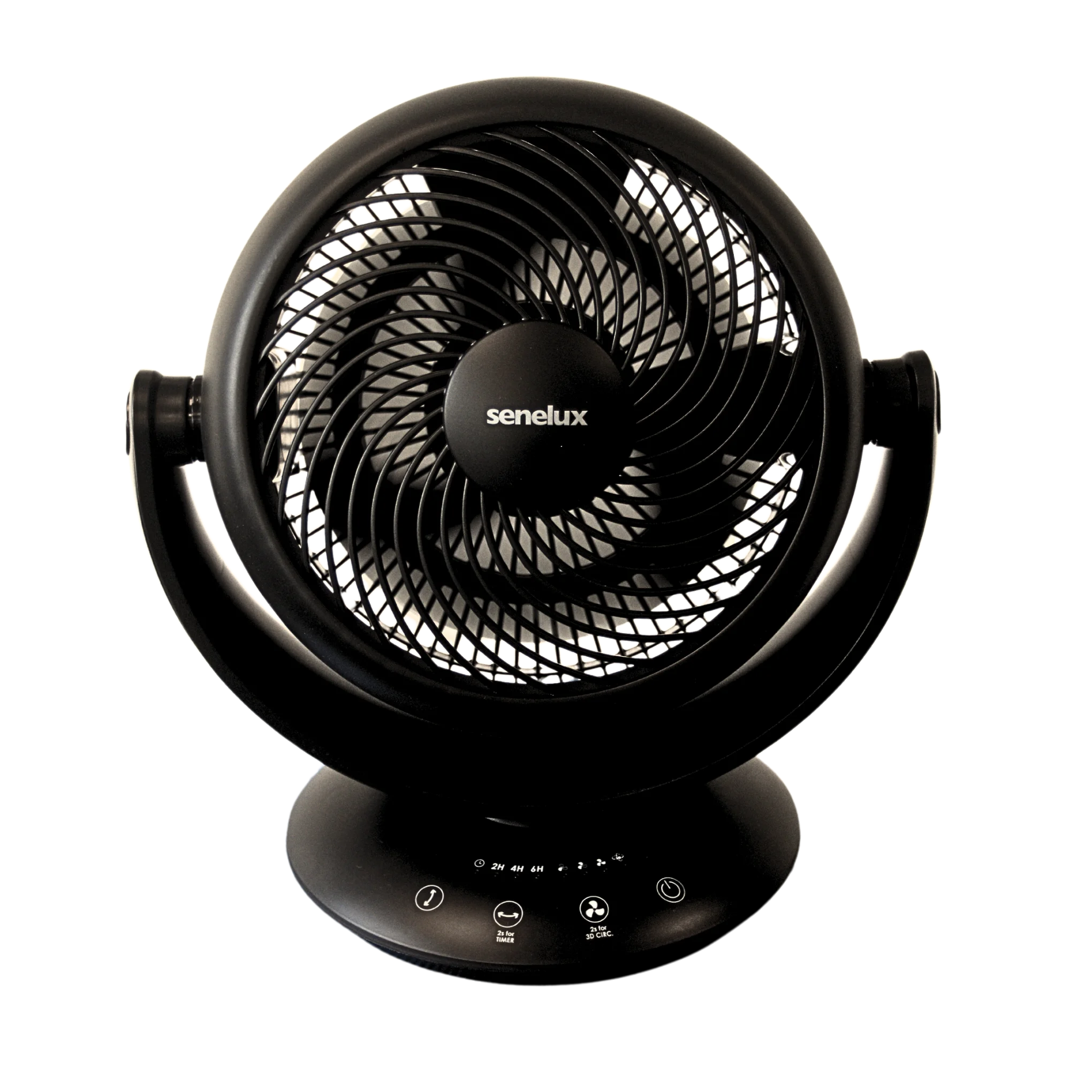 Senelux 8 Inch Cooling Fan with Remote Control & Auto Oscillation - Perfect for Home, Office, and Bedroom Cooling