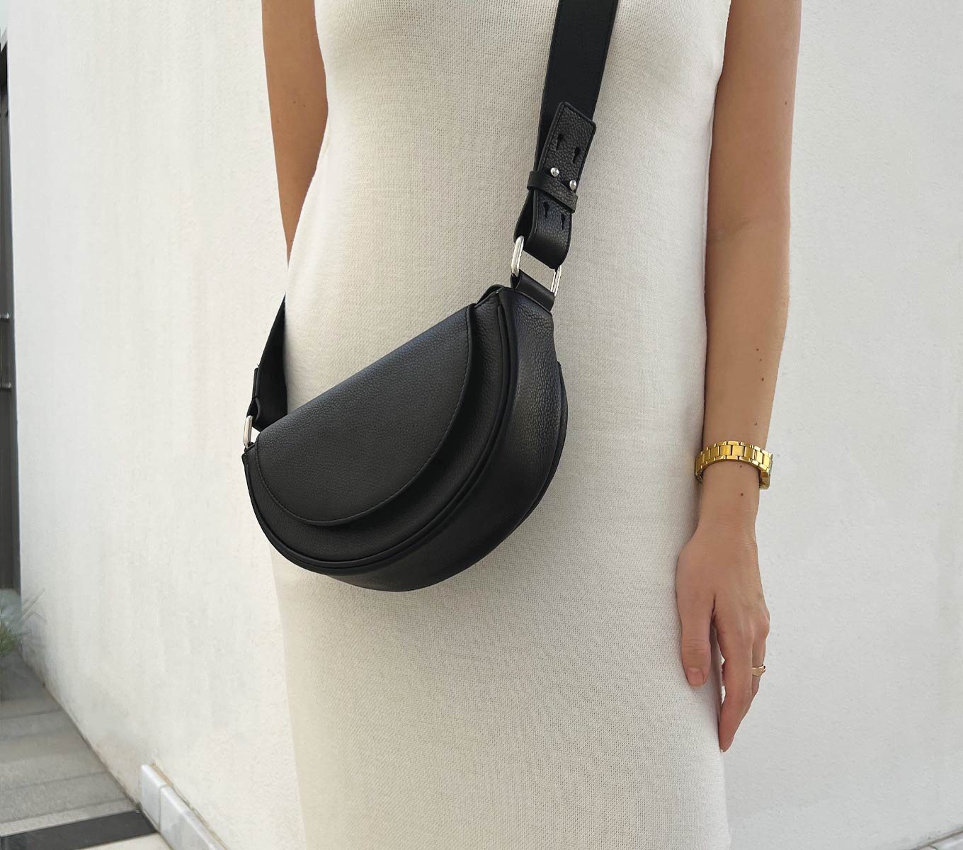 Premium Malmo Genuine Leather Handbag - Stylish & Durable Women's Crossbody Bag for Work, Travel & Everyday Use
