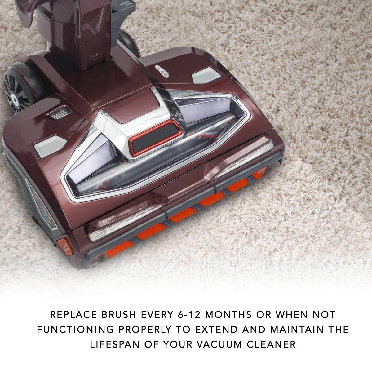 MaximalPower Replacement Roller Brush Compatible with Shark NV800 NV800W NV801 NV803 NV801Q NV803 UV810 HV380 HV381 HV382 HV383 HV384 HV384Q DuoClean Vacuum Cleaners - Perfect for Pet Hair, Hard Floors & Carpet Cleaning