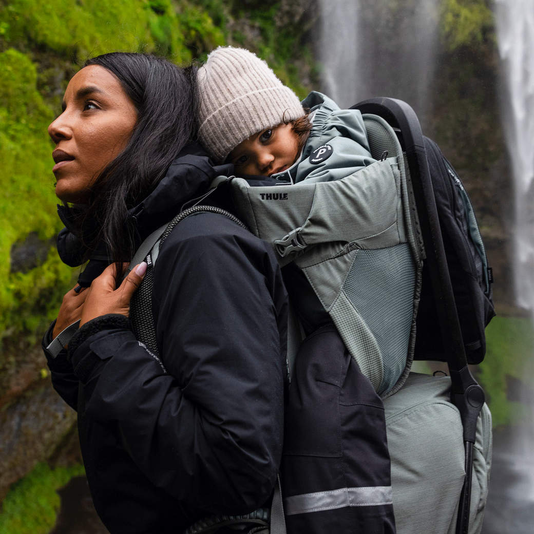 Thule Sapling Premium Child Carrier Backpack - Comfortable & Ergonomic Hiking Baby Carrier for Outdoor Adventures, Travel & Daily Use