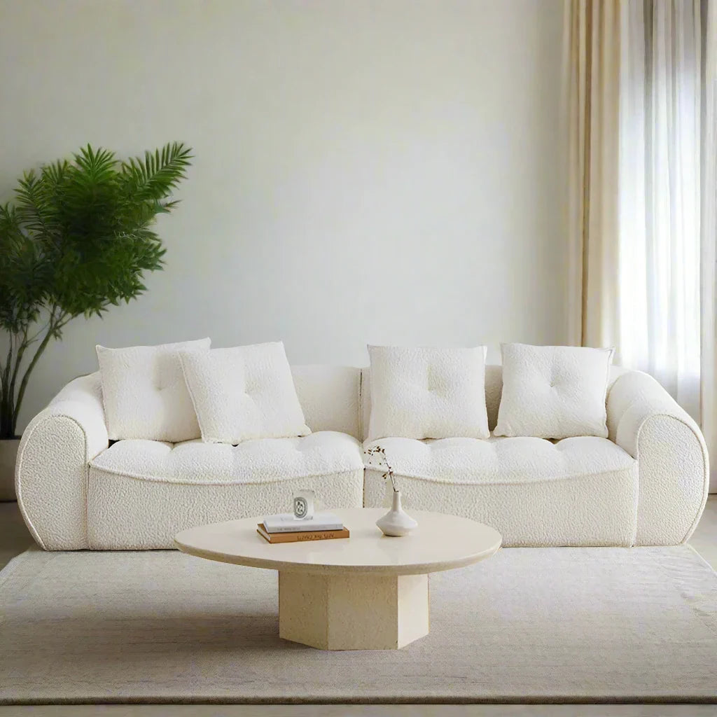 Minimalist Classic Sofa Set - Modern Living Room Furniture for Small Spaces, Apartments & Cozy Homes | Perfect for Relaxing, Entertaining & Stylish Decor